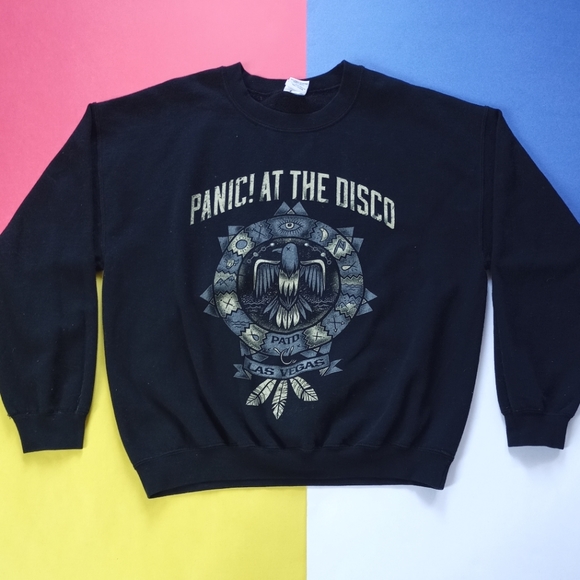 Gildan Other - Modern Panic at the Disco Las Vegas Crewneck